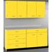 Stevens ID Systems Suites 21 Compartment Classroom Cabinet w/ Doors Wood in Gray | 84 H x 60 W x 24 D in | Wayfair 84512 F60-10-010