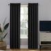 Sun Zero Oslo Theater Grade Extreme 100% out Rod Pocket Curtain Panel Polyester in Black | 84 H in | Wayfair 52469