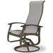 Red Barrel Studio® Hinch Outdoor Rocking Chair in Black | 39 H x 27.5 W x 28.5 D in | Wayfair A45D16839A83489EBCF0E75DD19A5475