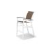 Telescope Casual Bazza Stacking Patio Dining Chair Sling in White | 43.5 H x 26.5 W x 26.5 D in | Wayfair Z49511001