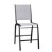 Telescope Casual Reliance Stacking Patio Dining Side Chair Sling in Black | 46 H x 21 W x 28 D in | Wayfair 8L9825701