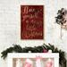 The Holiday Aisle® Have Yourself A Merry Christmas - Textual Art Print in Red | 17 H x 12 W in | Wayfair THLY1863 44250065