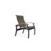 Red Barrel Studio® Hinch Patio Dining Chair Sling in Black | 39 H x 28.5 W x 30 D in | Wayfair 3705203EA18C4A34B1F54EAFFB522127