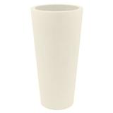 Vondom Cono High Resin Cone Pot Planter Resin/Plastic in Brown | 15.25 H x 17.75 W x 17.75 D in | Wayfair 40645-ECRU