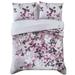 Vince Camuto Lissara Purple Standard Cotton Comforter Set Polyester/Polyfill/Cotton in Indigo/White | Twin XL Comforter + 1 Sham | Wayfair