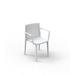 Vondom Spritz Stacking Patio Dining Chair Plastic/Resin in White | 31.75 H x 23.25 W x 20.75 D in | Wayfair 56015-WHITE