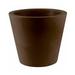 Vondom Cono - Resin High Cone Pot Planter - Lacquered - Self-Watering Resin/Plastic in Brown | 11.75 H x 13.75 W x 13.75 D in | Wayfair 40635F-ECRU