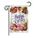 Breeze Decor Sweet Chocolate Easter 2-Sided Polyester Garden Flag in Gray/Brown | 18.5 H x 13 W in | Wayfair BD-EA-G-103061-IP-BO-DS02-US