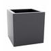 Vondom Cubo Self Watering Resin Pot Planter Resin/Plastic in Gray | 11.75 H x 11.75 W x 11.75 D in | Wayfair 41330F-ANTHRACITE