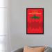 East Urban Home 'Attack of the Killer Tomatoes Minimal Movie Poster' Vintage Advertisement on Wrapped Canvas in Orange/Red/White | Wayfair