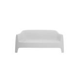 Vondom Solid 71" Outdoor Sofa Plastic in White | 31.75 H x 70.75 W x 32.75 D in | Wayfair 55022-WHITE