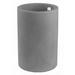 Vondom Cilindro Resin Pot Planter Resin/Plastic in Gray | 31.5 H x 15.75 W x 15.75 D in | Wayfair 40441R-STEEL