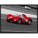 Global Gallery Historical Race-cars Framed Photographic Print on Canvas in Black/Gray/Red | 12 H x 16 W x 1.5 D in | Wayfair GCF-463550-1216-175