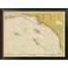 Global Gallery Nautical Chart - San Diego to Santa Rosa Island ca. 1975 - Sepia Tinted Framed Graphic Art on Canvas | 16 H x 20 W x 1.5 D in | Wayfair