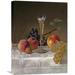 Global Gallery 'Still Life w/ of Champagne' by Milne Ramsay Painting Print on Wrapped Canvas in Black/Red/Yellow | Wayfair GCS-268443-22-142
