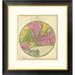 Global Gallery Map of The Country Twenty Five Miles Round The City of New York, 1840 by Jeremiah Greenleaf Framed Graphic Art Paper | Wayfair