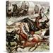 Global Gallery 'Buffalo Bill's Wild West Detail' Print on Wrapped Canvas Canvas | 16 H x 12.8 W x 1.5 D in | Wayfair GCS-280714-16-142