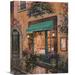 Global Gallery 'Old Village Restaurant' by Vladimir Painting Print on Wrapped Canvas in Brown/Green | 16 H x 12 W x 1.5 D in | Wayfair