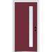 Verona Home Design 1-Lite Painted Steel Spotlight Prehung Front Entry Door Metal | 80" H x 36" W x 1.75" D/6.56" | Wayfair ZZ354034R