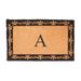 Charlton Home® Stansfield Handmade Monogram Outdoor Door Mat Coir | Rectangle 2' x 3'3" | Wayfair ED99AD01F8B64385BA5D204E02262410