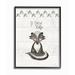 Harriet Bee Fellman So Stinkin' Cute Skunk Framed Art Wood in Black/Brown | 14 H x 11 W x 1.5 D in | Wayfair BED5D7D98B674FCCA6C614AFBE61EF44
