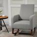Latitude Run® Atze Rocking Chair Wood/Solid Wood in Brown | 39.25 H x 30.25 W x 36.25 D in | Wayfair A08A14B3CAF94FC693A33CA29290E8A6
