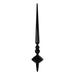 The Twillery Co.® 12" Cupola Finial Ornament Plastic in Black | 12 H x 3 W x 3 D in | Wayfair AB21DF5584274C2E8426AB2BD571277B