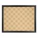 U Brands Quatrefoil Print Cork Bulletin Board, Black Wood Frame Wood/Cork in Black/Brown | 20 H x 16 W in | Wayfair 305U00-01