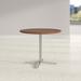 Upper Square™ Kerveen Circular Meeting Table Wood/Metal in Brown | 29 H x 36 W x 36 D in | Wayfair 7DF689438C554B448C6D1BE6AA3028F4