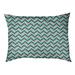 Tucker Murphy Pet™ Byrge Chevrons Dog Pillow Polyester in Orange/Blue | 14 H x 42.5 W in | Wayfair D5F7CF5C3866491CB7997D2B1BC553B6