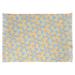 Blue/Orange 54 x 1 in Area Rug - East Urban Home Mcguigan Trapezoids Yellow/Orange/Blue Area Rug Chenille | 54 W x 1 D in | Wayfair