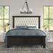 Lark Manor™ Arnuad Tufted Low Profile Storage Platform Bed Wood & /Upholstered/Velvet in Brown | 59 H x 66 W x 89 D in | Wayfair