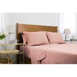 Wrought Studio™ Amirrah Microfiber Sheet Set Polyester in Orange | 102 H x 106 W in | Wayfair 062330707B5D4D919198BB1B3CB89138