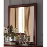 Lark Manor™ Engstrom Traditional Dresser Mirror Wood in Brown | 38 H x 36 W x 1 D in | Wayfair 181818C16BF84D2BBEFBB7B3D89B84C3