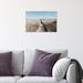 Highland Dunes Nature and Landscape To the Shore Coastal Landscapes - Photograph Print on Canvas in Blue/Brown | 10 H x 15 W x 1.5 D in | Wayfair