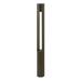 Hinkley Atlantis Line Voltage Integrated LED Bollard Light Metal in Brown | 30 H x 3 W in | Wayfair 55601BZ