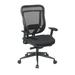 Symple Stuff Pascarella Mesh Task Chair Aluminum/Upholstered/Mesh in Brown | 41.25 H x 27.75 W x 28.5 D in | Wayfair