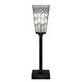 Latitude Run® Luna 1-Light Table Lamp Glass/Metal in Black | 18 H x 5 W x 5 D in | Wayfair 1DB6906A44F14C8A88C650AEA54F657E