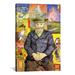 Vault W Artwork 'Portrait of Pere Tanguy' by Vincent van Gogh Painting Print on Canvas in Blue/Green/Yellow | 90 H x 60 W x 0.75 D in | Wayfair