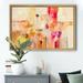 Latitude Run® Red & Gold Abstract II - Picture Frame Painting Print on Canvas Canvas, in Brown/Orange/Red | 18.5 H x 24.5 W x 1.5 D in | Wayfair