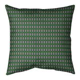 Latitude Run® Avicia Diamonds Square Pillow Cover & Insert Polyester in Green | 18 H x 18 W x 1.5 D in | Wayfair ACA8B576328C4558B88F12518A8915D7