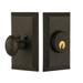 Nostalgic Warehouse Studio Plate Single Cylinder Deadbolt Brass in Brown | 4 H x 2.5 W x 0.63 D in | Wayfair 713594