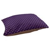 Tucker Murphy Pet™ Campion Reverse Ombre Geometric Cat Bed Designer Pillow Fleece, Polyester | 14 H x 32.5 W x 42.5 D in | Wayfair