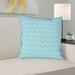Latitude Run® Avicia Art Deco Throw Pillow Polyester in Green/Blue | 16 H x 16 W in | Wayfair FD2BBF0583EE4F3695782FDCC4AAE076