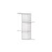 Latitude Run® Kambre 3 Piece Corner Wall Shelf Wood in White | 33.46 H x 16.54 W x 16.54 D in | Wayfair 812DE5F8EA7845EB907CCFD02B6ACC35