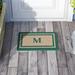 Charlton Home® Stansfield Rectangle Monogram Fiber Outdoor Door Mat Coir | Rectangle 2' x 3'3" | Wayfair 68F3ABB7C95046A5927171F93BC4F121