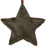 Northlight Seasonal Star Christmas Ornament Fabric in Brown | 11.5 H x 1.75 W x 11.5 D in | Wayfair 32635024