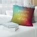 East Urban Home Stay Hungry Quote Linen Pillow Cover Linen | 26 H x 26 W x 0.5 D in | Wayfair 35757B361BAE401EAC0C4EA09515B267