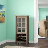 Lark Manor™ Agrippino Bar Cabinet Wood in Gray | 50 H x 16 D in | Wayfair 3A277314E9C7414AB7B937C5F09F94FA
