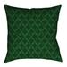 Latitude Run® Avicia Pillow Cover Leather/Suede in Green | 14 H x 14 W in | Wayfair 1E181EF4076E42A38CEE44AFCCDBBDF0